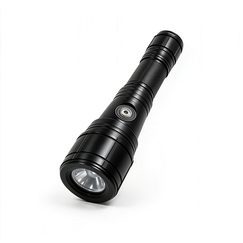 PROZHAOZHU DL-B21 SST40 Focus Dive Torch 1500LM IP68 100M Waterproof SOS 3 Modes USB-C Direct Charge Recreational Dive Light