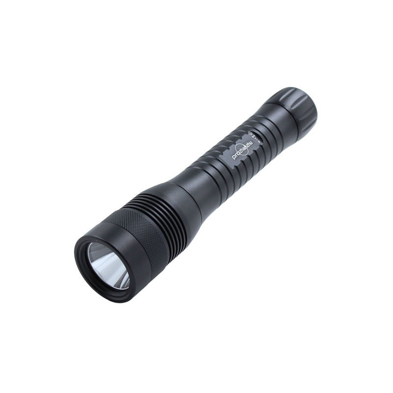 DL-C02 1200LM IP68 150M Dive Torch, Rotary Switch Dry Battery Underwater Flashlight for Scuba Snorkeling Night Dive