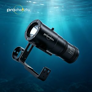 DL-D09M 2500LM Handheld Canister Diving Lamp 150M Tight Beam Rechargeable Cave Wreck Technical Light