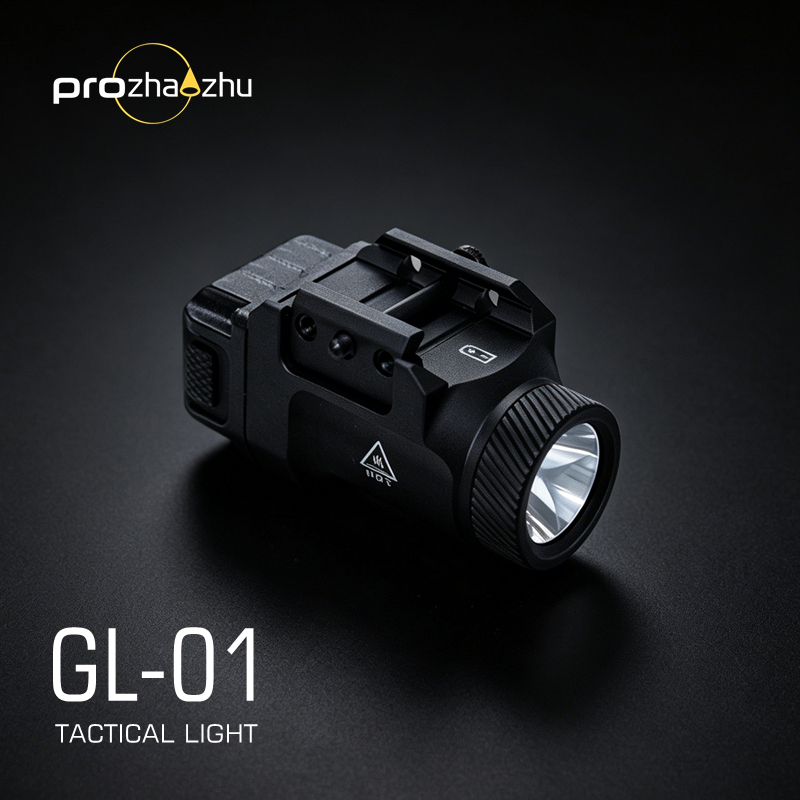 GL-01 500LM LED Tactical Light IP55 Waterproof High-Strobe Function