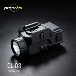 GL-03 Aluminum Tactical Flashlight 480LM 113M Long Beam IP55 Waterproof USB-C Rechargeable High Strobe Hunting Light